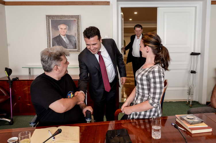 Премиерот Заев на средба со Полио Плус