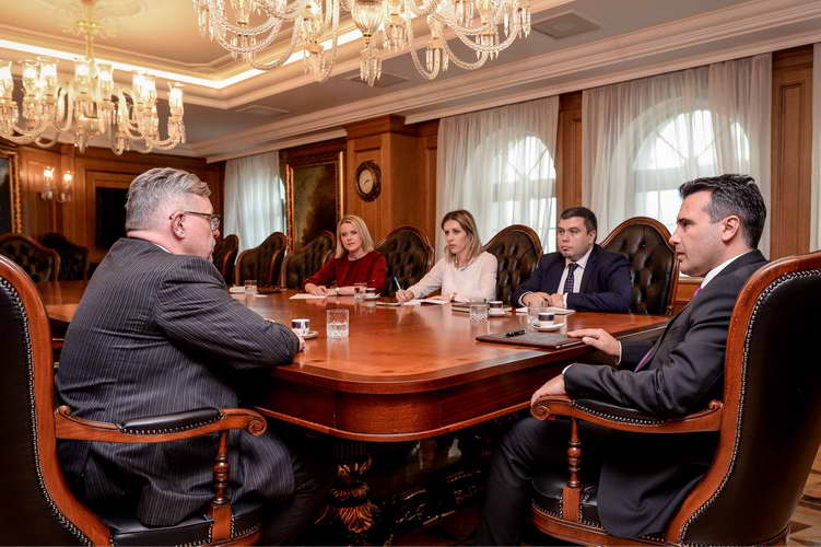 Средба Заев - Стафансон: Шведска ја поддржува евро-атлантската иднина на Македонија