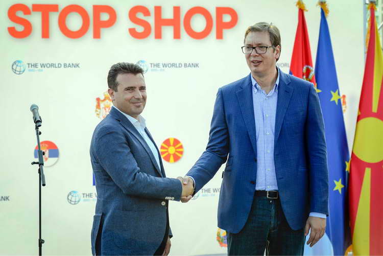Заев и Вучиќ го најавија проектот за заедничко гранично управување One Stop Shop