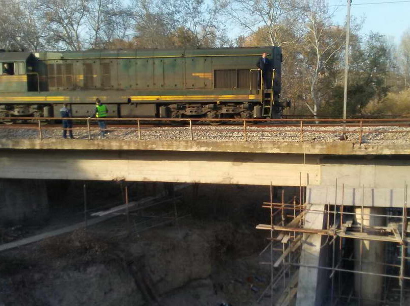 Железничкиот сообраќај Табановце – Гевгелија се одвива непречено, саниран дефектот на бетонскиот мост на Црна Река