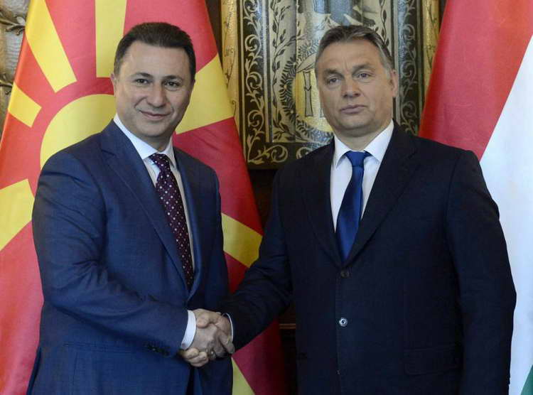 Орбан: Го примивме Груевски, но не се мешаме во внатрешните работи на Македонија