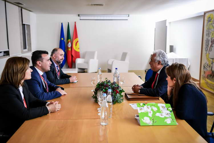 Средба на премиерите на Македонија и Португалија: Нашите земји имаат интереси за унапредување на соработката