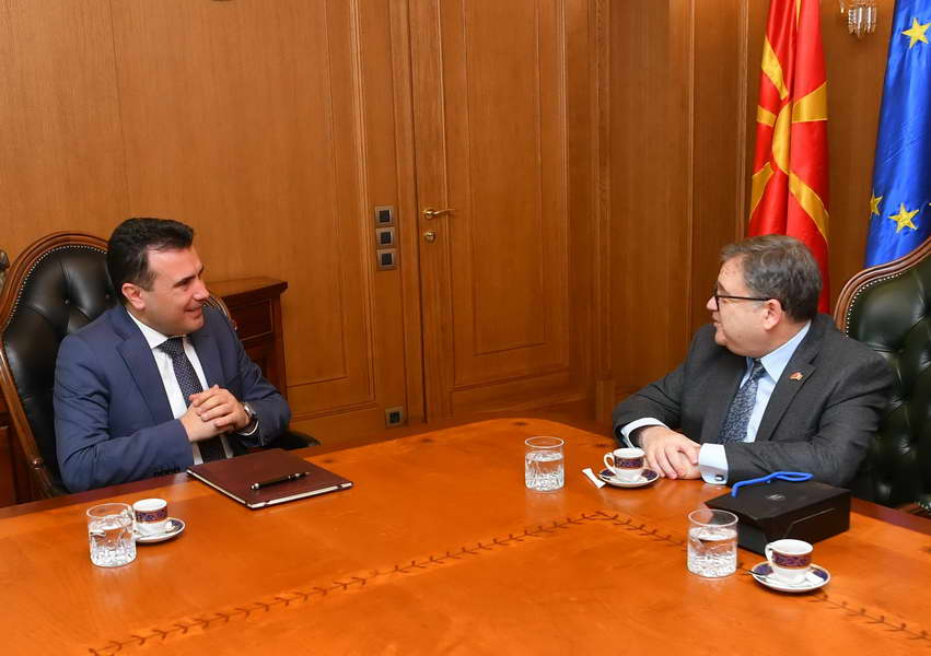 Средба Заев - Тимоние: Македонија е на добар пат, останува силната поддршка на Франција на патот до ЕУ и НАТО