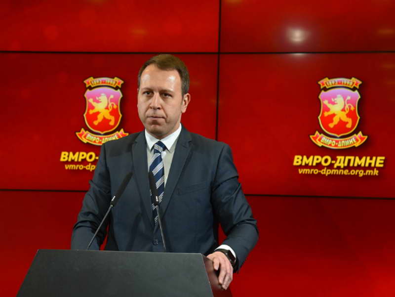 Игор Јанушев – шеф на изборниот штаб на ВМРО-ДПМНЕ за претстојните избори
