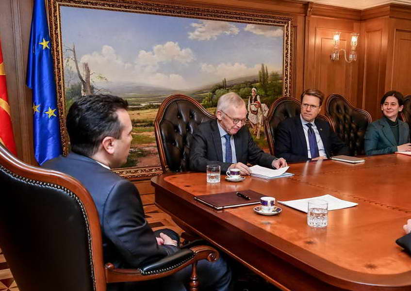 Средба Заев-Прибе: Потребна е одговорност од сите во државата за да се обезбеди функционална правна држава