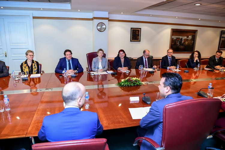 Заев и Тевдовски на средба со делегација на Одбор на директори на ЕБОР