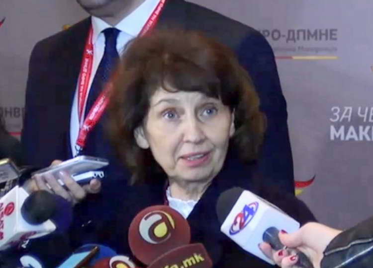 Гордана Силјановска Давкова е кандидатот за претседател од ВМРО-ДПМНЕ