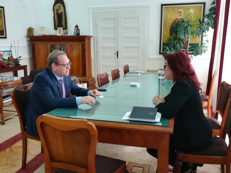 Полскиот амбасадор Тицињски, во посета на Општина Битола
