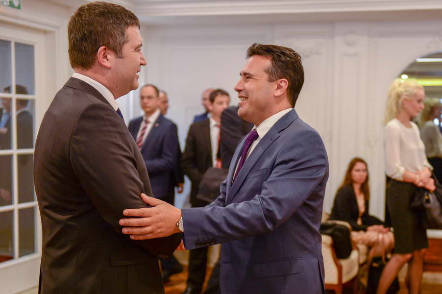 Средба на премиерот Заев и вицепремиерот на Чешка, Хамачек