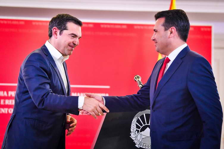 Премиерите Заев и Ципрас во Скопје: Имплементирањето на договорот ќе донесе исполнување на евроатлантските аспирации на Северна Македонија