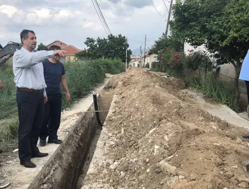 Прилеп: Реконструкција на водоводната мрежа на улица „Љубе Грујоски“