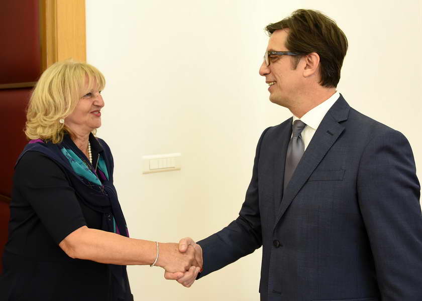 Претседателот Пендаровски ја прими амбасадорката на Србија, Душанка Дивјак – Томиќ