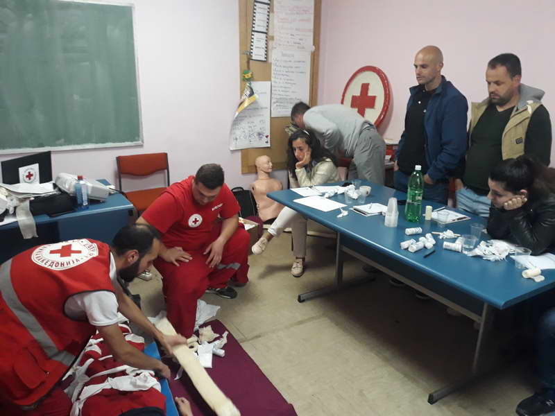 Крушево: Обука за градење на капацитетите на спасувачката служба и подобро обезбедување на настаните