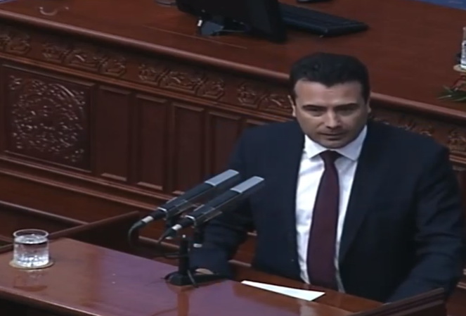 Заев до Ѓорчев: Допрва ќе го победуваме ВМРО-ДПМНЕ со нивните погрешни политики (видео)