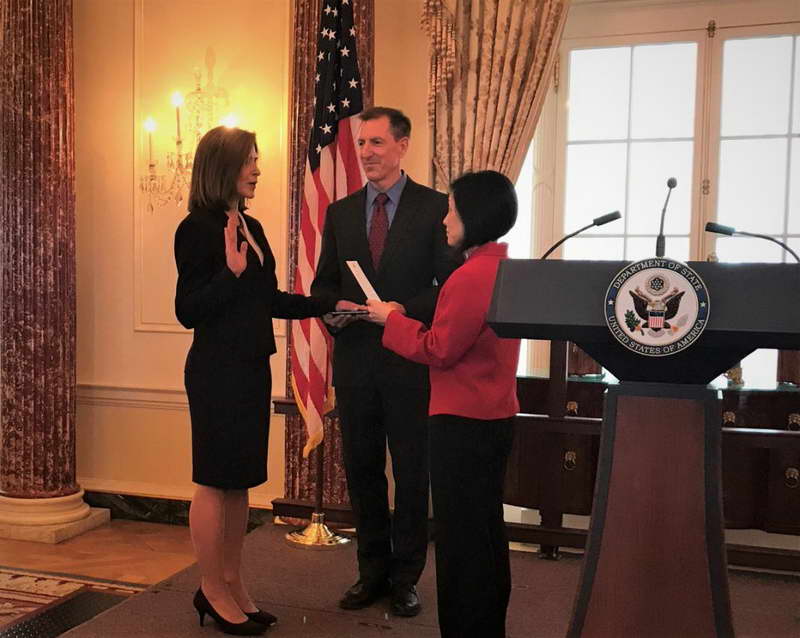 Новата амбасадорка на САД во Република Северна Македонија, Кејт Брнс положи заклетва