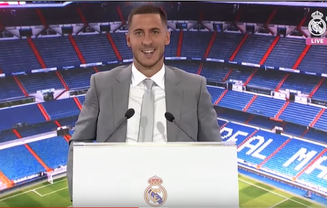 Еден Азар промовиран во нов играч на Реал Мадрид