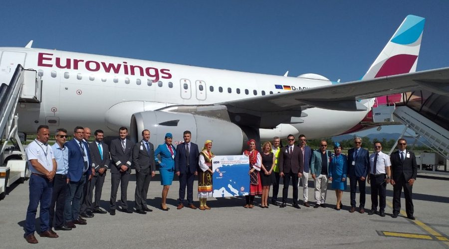 Нова авио-линија Штутгарт-Охрид на компанијата „Еуровингс“
