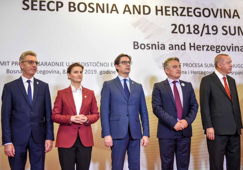 Средби на претседателот Пендаровски во рамки на учеството на самитот на ПСЈИЕ во Сараево