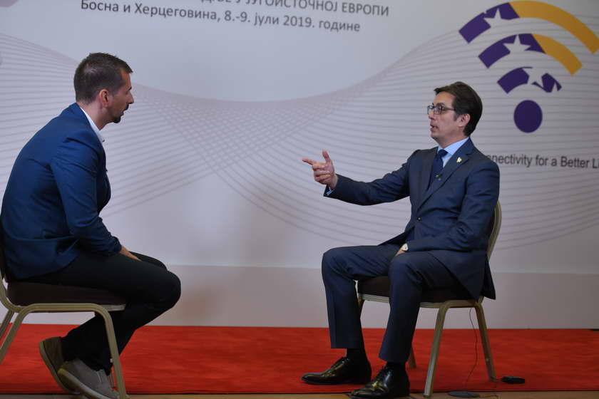 Интервју на Претседателот Пендаровски за Телевизијата N1