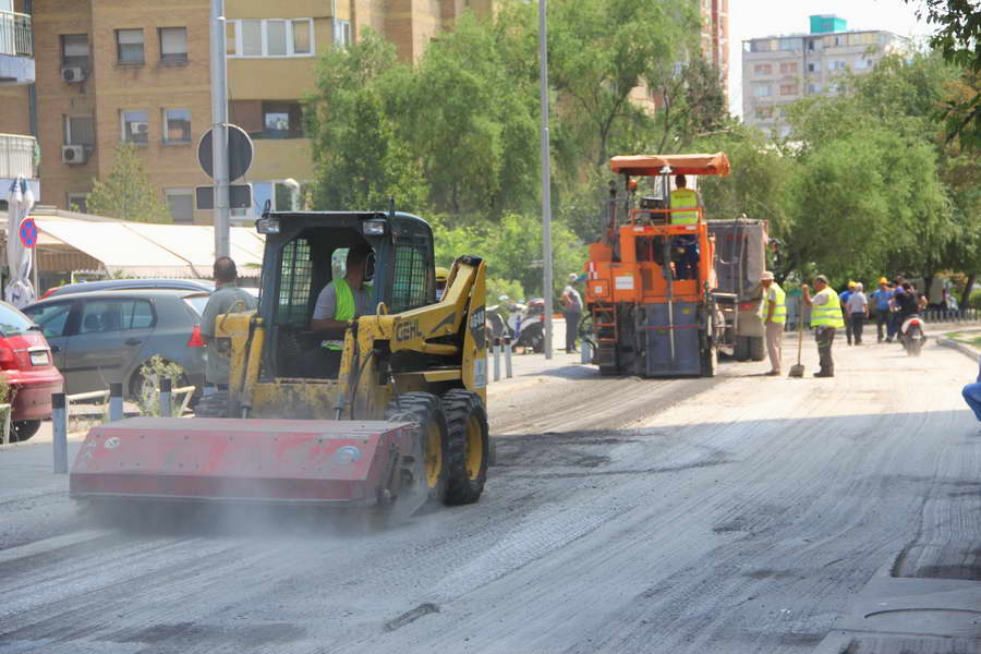 Реконструкција на улицата „23.Октомври“ во општина Аеродром