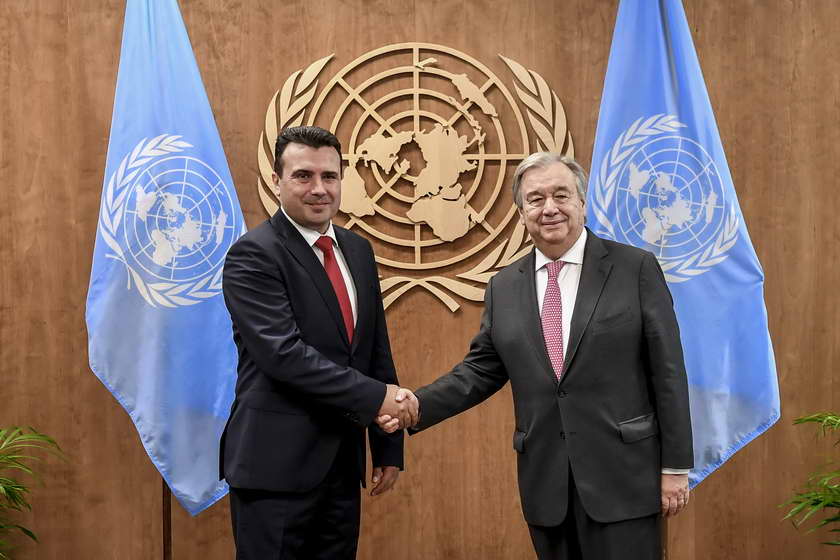 Гутереш, Генерален секретар на ОН: Северна Македонија е синоним за победничките можности на дипломатијата и дијалогот