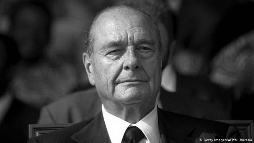 Министерот Едмонд Адеми на комеморативна церемонија за претседателот Жак Ширак
