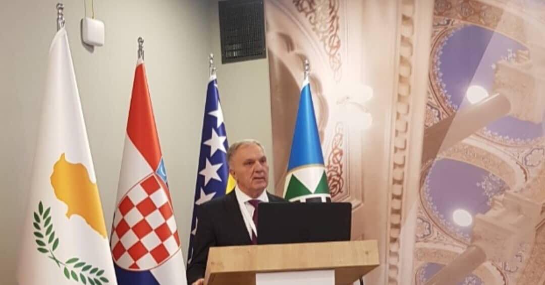 Обраќање на градоначалникот Јованоски на 30.Генерално собрание на Меѓународната Асоцијација на градови носители на пораката за мир во Сараево