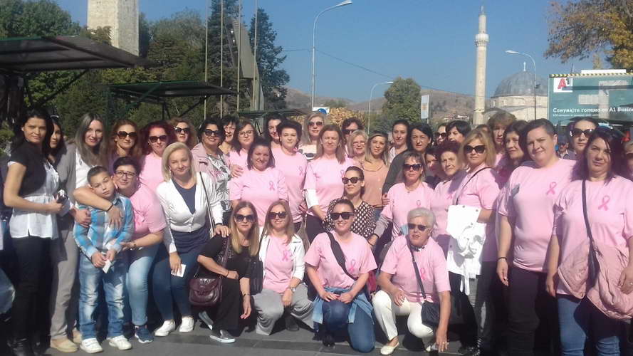 Битола: „Розов марш“ низ Широк Сокак за борба против ракот на дојка