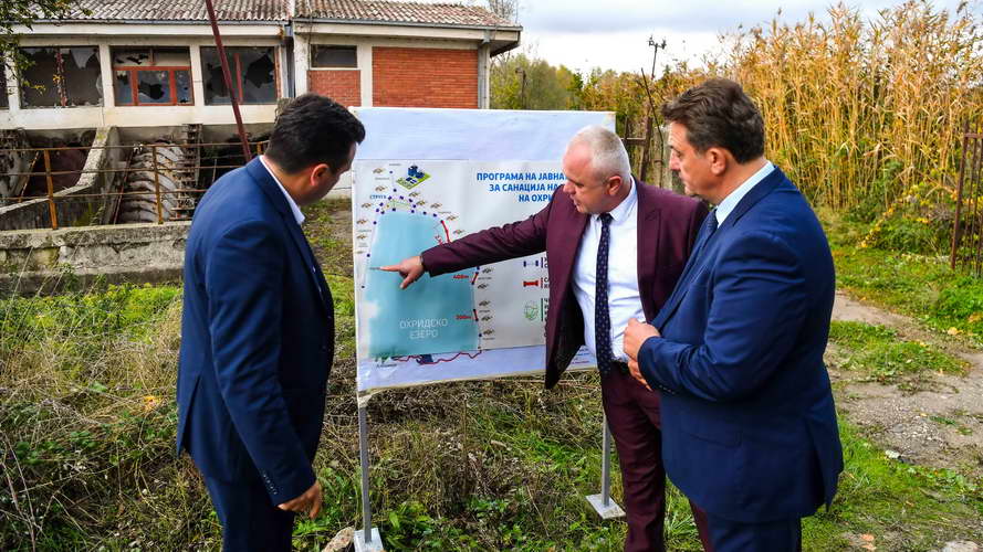 Заев: Започнува комплетна санација на колекторскиот систем во охридско-струшкиот регион (ВИДЕО)