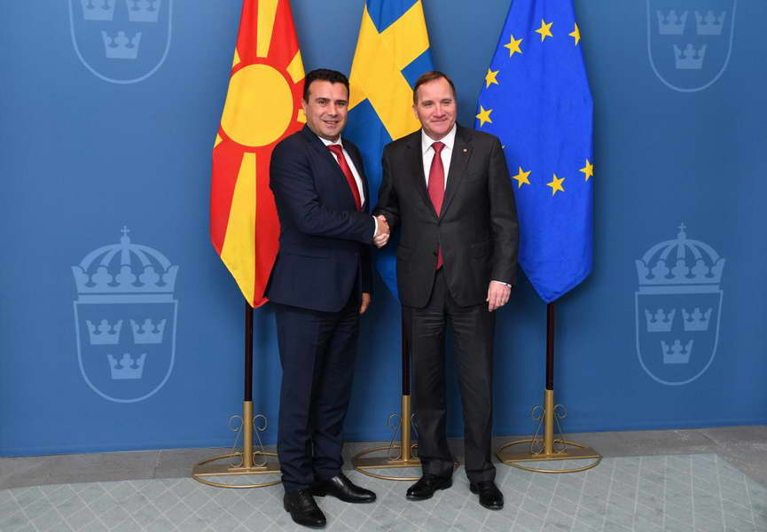 Силна поддршка од Шведска за европските интеграции на нашата земја