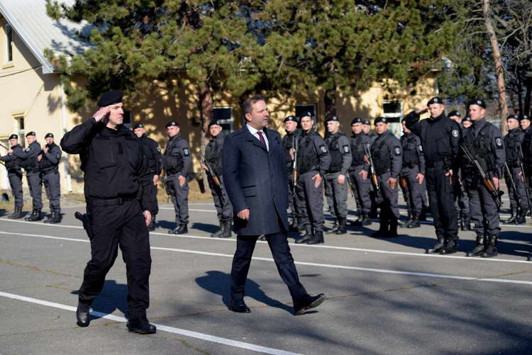 Промовирана новата Eдиница за интервентна полиција при СВР Скопје