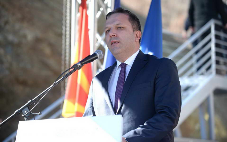 Премиерот Спасовски на отворањето на новиот граничен премин Белановце-Станчиќ