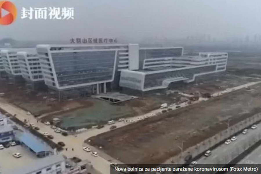 Не, во Кина не е изградена болница за само два дена