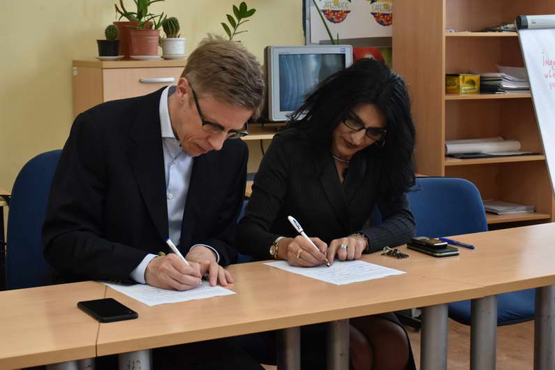СОУ „Ристе Ристески-Ричко“ и Делегацијата на германското стопанство во нашата држава, потпишаа меморандум за соработка