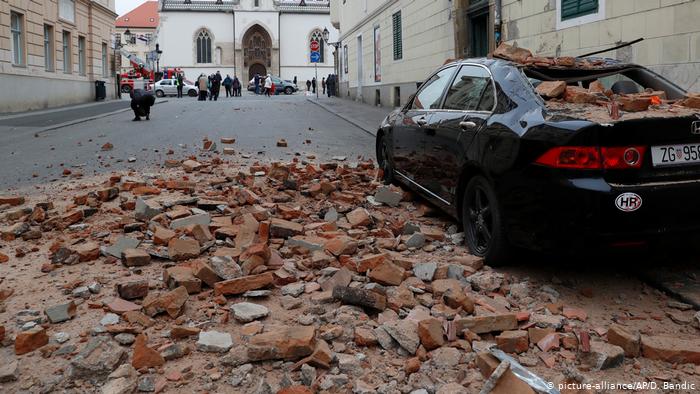 Силен земјотрес го потресе Загреб