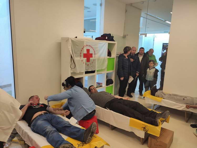 Крводарителска акција во Крушево