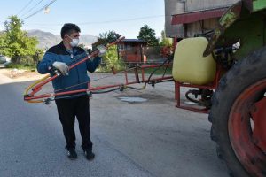 Општина Прилеп успешно ја реализираше акцијата за дезинфекција на главните и споредните улици во градот