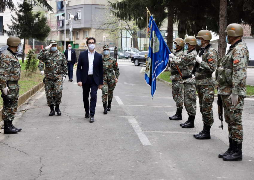 Претседателот Пендаровски во посета на Општина Тетово: Армијата ќе биде ангажирана секаде каде што ќе биде потребно