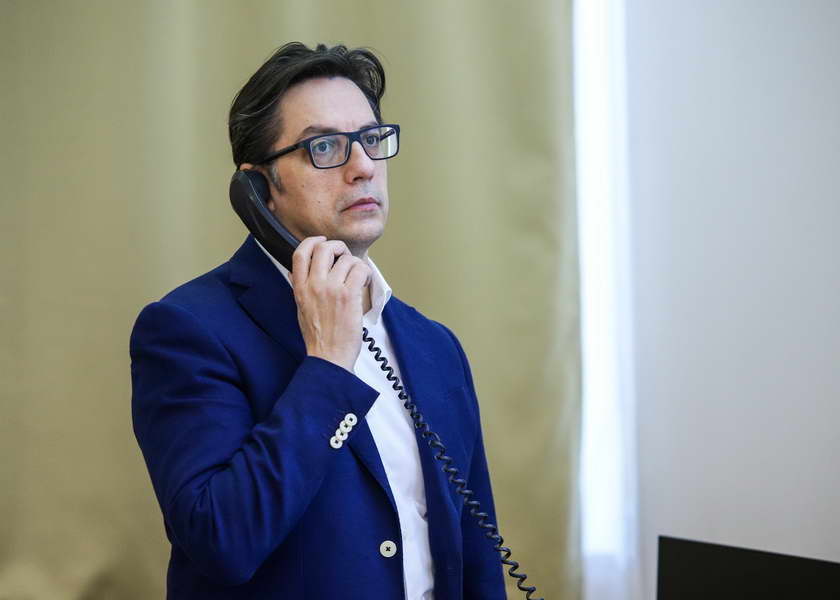 Телефонски разговор на Претседателот Пендаровски со Мирослав Лајчак