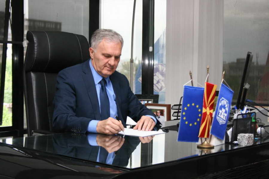 Честитка на градоначалникот на Прилеп, Илија Јованоски, по повод Денот на независноста