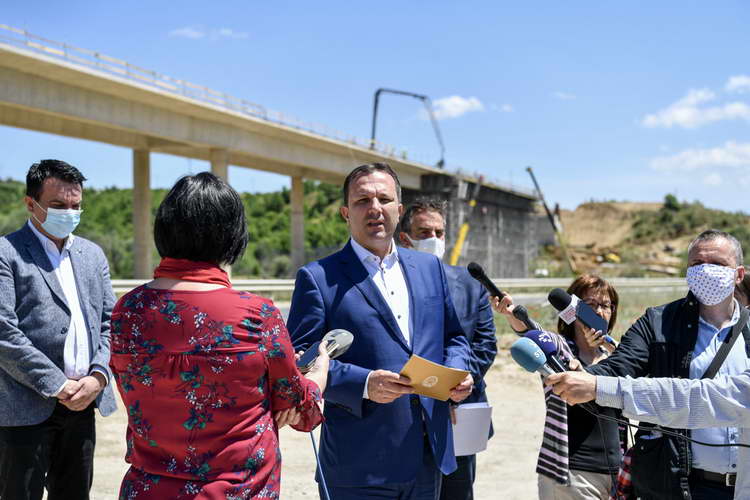 Спасовски: Со брзата изградба на експресниот пат Штип-Радовиш, го градиме забрзано и југоисточниот дел