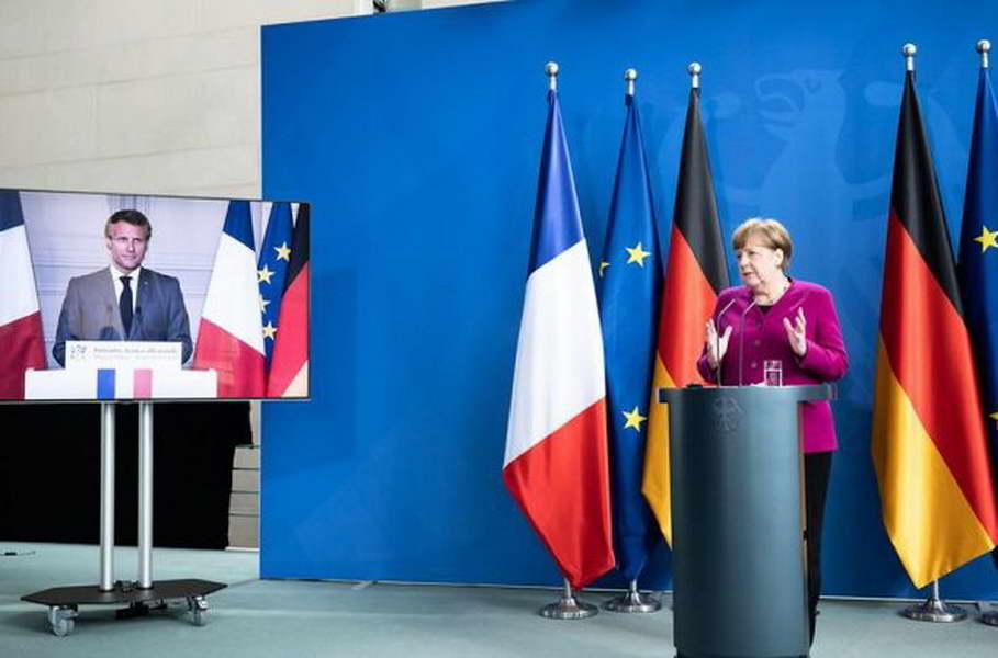 Меркел и Макрон предложија посебен буџетски фонд од 500 милијарди евра за економско заздравување од корона вирусот
