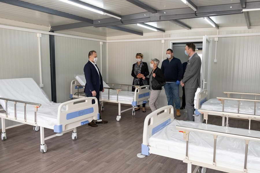 Филипче: Во иднина, монтажната болница ќе се користи како Ургентен центар на Инфективната клиника
