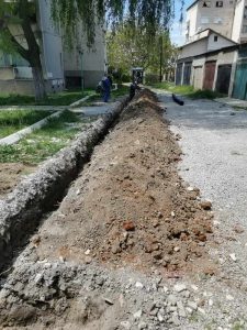 Прилепски „Водовод и канализација“ ги привршува градежните зафати на новата канализациона линија на улица „Бидимаж“