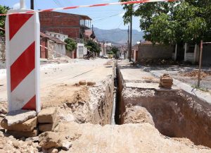 Привршуваат работите за промена на водоводната и канализационата мрежа на улицата „Круме Волнароски“