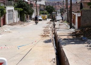 Привршуваат работите за промена на водоводната и канализационата мрежа на улицата „Круме Волнароски“