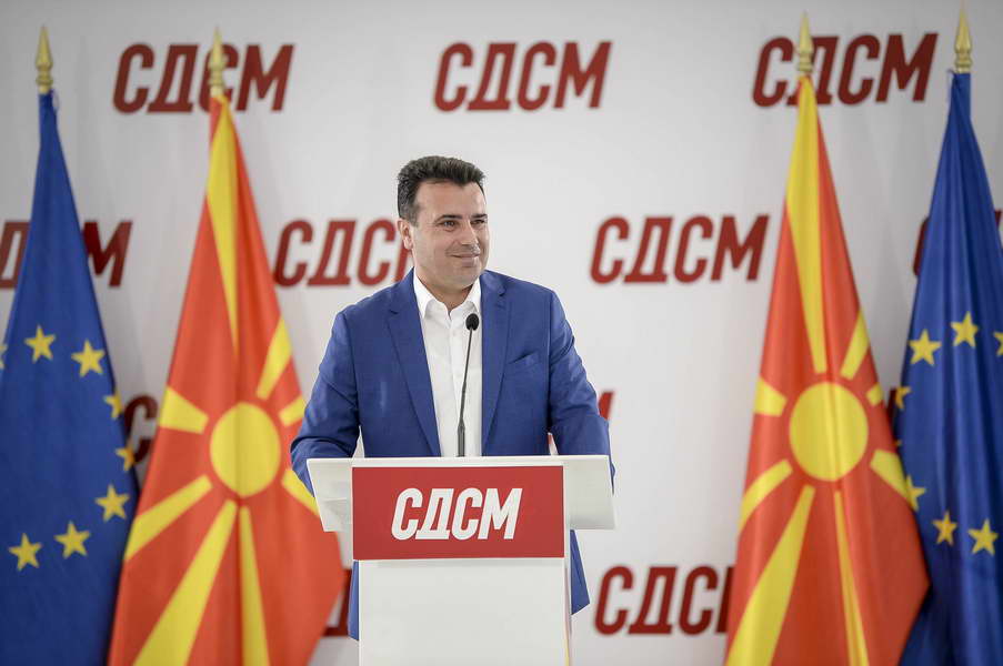 Заев: СДСМ нуди одговорна власт и сигурна иднина, ВМРО-ДПМНЕ е опасност за државата