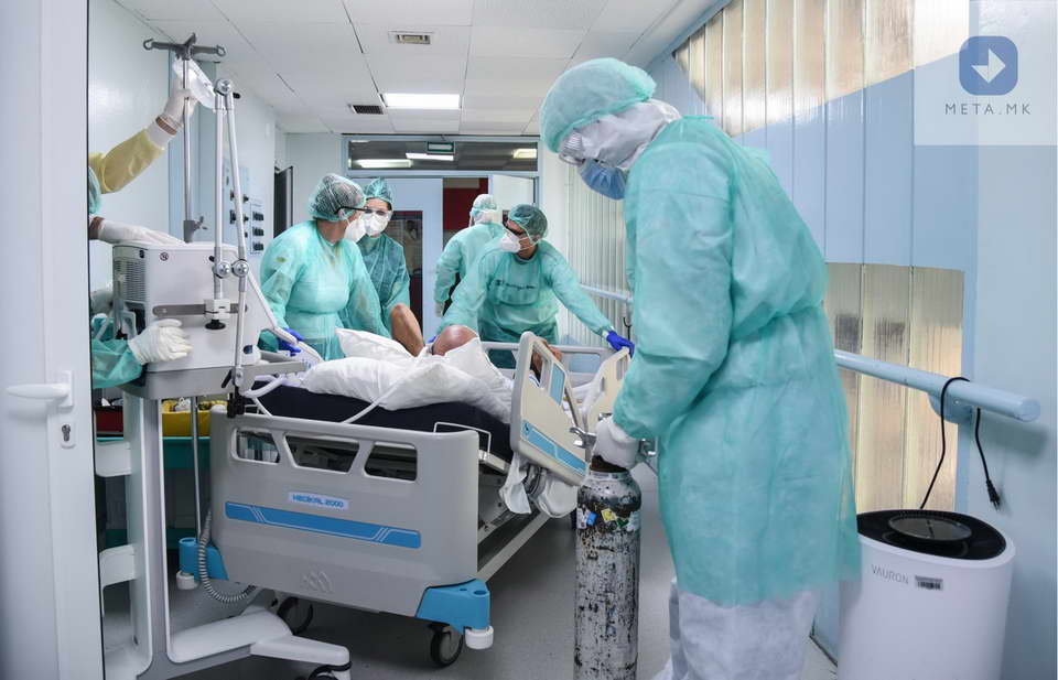 Во ковид-центрите се лекуваат 1.271 пациент и има околу 240 празни кревети