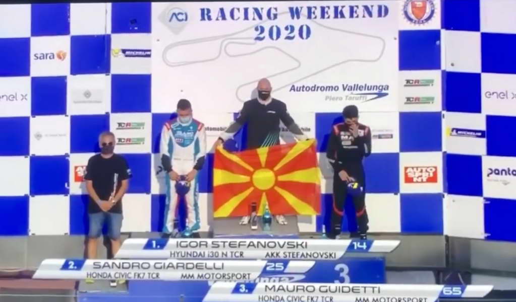 Победа на Игор Стефановски Иџе во италијанскиот ТЦР шампионат