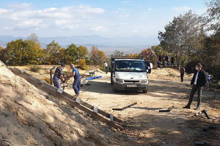 Општина Крушево: Пуштен во употреба резервоарот за вода во Белушино